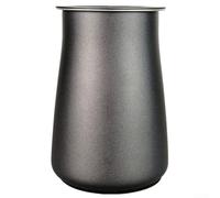 Honseadek Tamiz de café molido de acero inoxidable, taza de filtro desmontable con malla fina para métodos de preparación manual, retención mejorada del aroma (gris)