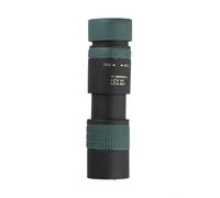 Honseadek Telescopio monocular de mano, zoom 10-300X, retráctil HD al aire libre con noche, para camping, senderismo, viajes, monoculares, para adultos, negro (traje)