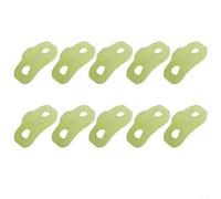 Honseadek Tents Guyline Runners Toldos en esa oscuridad, paquete de 10 - Tensores N de plástico resistente para tienda de campaña, resplandor y toldos, cuerda de alta visibilidad