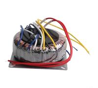 Honseadek Transformador de audio de 200 W, suministro trasero, metal, 28 V, 100 mm, para núcleo toroidal de 12 V, etapa de potencia frontal, circular para anillo, diámetro de salida dual (220 V)