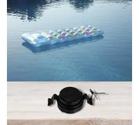 Honseadek Válvula de aire de plástico negro 3 en 1 para camas de aire inflables, boquilla antifugas de 45 mm de diámetro, repuesto para sofá cama inflable