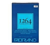 Fabriano Cuaderno espiral Mix Media 1264 Honsell – DIN A3, 300 g/m², 30 hojas