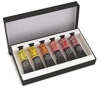 Honsell 40647 Blockx - Juego de pinturas al óleo (6 x 20 ml, alta concentración de pigmento, 100% resistente a la luz, colores variados)