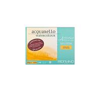 Honsell Fabriano Artistico Acquarello 19013141 - Pintura al agua (grano fino, prensado en frío, 31 x 41 cm, 20 hojas de 300 g/m², cartón para acuarela de artistas, 4 caras), color blanco