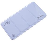 Honsell White Nights-Caja vacía de Metal Resistente para Acuarelas, Cuencos Enteros con 4 Secciones de Mezcla, carbón, 35 Farben (80124)