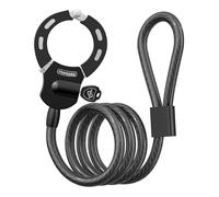 Honszex Candado Bicicleta Antirrobo, Candado Patinete Electrico, 31.8inch Candado Antirrobo