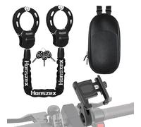 Honszex Candado Patinete, Candado para Patinete Electrico, Candado Bicicleta, Candado de Antirrobo Con Bolsa Impermeable y Soporte Movil, accesorios para Patinete Electrico y Bicicleta Electrico