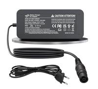 Honszex Cargador Patinete 54.6V 2.3A para Serie de Xiaomi y Segway Ninebot | Compatible con Xiaomi 4 Pro Plus, 4 Pro Max, 5 Max y Ninebot F3, F3 Pro, MAX G3, ZT3, ZT3 Pro, GT3, Cargadores Rápido de 144W