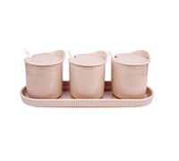hOnYbmq Azucarero de cerámica, Sugar Bowl with Lid, Sugar Salt Pot Seasoning Canister,Sugar Container Spice Jar