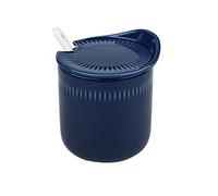 hOnYbmq Azucarero de cerámica, Sugar Bowl with Lid, Sugar Salt Pot Seasoning Canister,Sugar Container Spice Jar