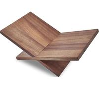 Honygebia Atril para Libros Madera Maciza - Soporte Libros de Madera de Sapele Con Marco Cruzado, Atril Libros Abiertos para Exhibición y Lectura, Adecuado para Arte, Biblia, Cocina, Revista, Receta