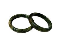 HOOBN Joyería de Mujer Pulsera de Banda Ancha Tallada a Mano de Jade, joyería de Boutique de Moda, Brazalete de Turquesa for Hombres y Mujeres(58-60mm)