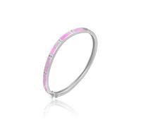 HOOBN Joyería de Mujer Pulsera de circón de Regalo de joyería de Moda Neutra de Moda(GS0263A1-1_18-22cm)