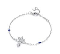 HOOBN Joyería de Mujer Pulsera de circón Pulsera de Piedras Preciosas Brillantes Alta joyería Ajustable for Mujeres(NBB0011)
