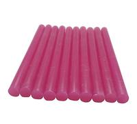 HOOCI 10 Uds 7 * 100mm Rosa Rojo Colorido Hot Melt Pegamento en Barra Vintage lacre Cera sobre invitación Sello Seguridad Embalaje reparador Herramienta