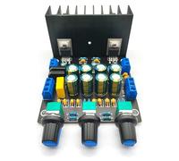 HOOCI TDA2030A - Amplificador de audio de potencia de 2 x 15 W, clase AB, amplificador de alta fidelidad estéreo para cine en casa, amplificador DIY