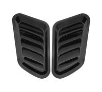 Hood Vents For Cars-33x18.5x1cm | Hood Scoop - 2 Pieces Intake Trim Exterior Decoration - Front Bonnet Vent | For SUV Truck Sedan RV Daily Commute Outdoor Adventure Long-Distance Travel