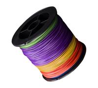 HOODANCOS 1 Rollo Línea de Pesca Trenzada de Hebras PE Alta Resistencia la Abrasión para Trucha y Situaciones Difíciles Coating para Protección de Color