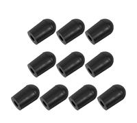 HOODANCOS 10 Piezas de Tapetes Antideslizantes para Clavija de Violonchelo, Accesorios de Goma para Soporte Final de Contrabajo, Protectores de Caucho de 6 Mm para Instrumentos de Cuerda,