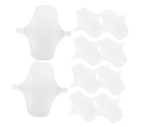 HOODANCOS 10 Piezas Paño Menstrual Impermeable Pad De Chicas Almohadilla Reutilizable Toallas Sanitarias Compresas Menstruales De Tela Servilleta Sanitaria Paño De Algodón Impermeable