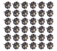 HOODANCOS 100 Piezas Clavos para Tapicería, Chinchetas Decorativas de Hierro, 2 Usos, Firmes y No Fáciles de Romper, para Puertas de Madera y Vinotecas, Decoración del Hogar y Bricolaje