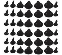 HOODANCOS 100 Piezas Narices Triangulares de Seguridad para Peluches Accesorios de Plástico Duradero para Manualidades DIY para Muñecos Osos de Peluche y Juguetes Infantiles