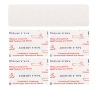 HOODANCOS 100 Unidades Vendajes Adhesivos Transparentes Cuadrados 25x25 Mm, Cinta Protectora Transpirable E para Heridas, Apósitos Suaves para Piel Sensible y Uso en Deportes al Aire Libre