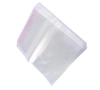 HOODANCOS 100piezas Bolsa Autoadhesiva Transparente De Embalaje Sencilla Práctica Para Uso Diario y Organización De Hogar Bolsa De Celofán Transparente