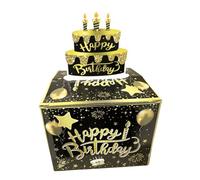 HOODANCOS 1juego Caja De Cumpleaños Para Extracción De Dinero Kit De Innovador Para Fiestas Decoración Emocionante Para Celebraciones Único Que Añade Diversión y Alegría