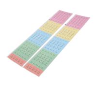 HOODANCOS 2 Pegatinas de Escala Guzheng Herramienta Auxiliar para Aprendizaje Fácil de Usar Material Adhesivo para Principiantes en Estudio de Guzheng