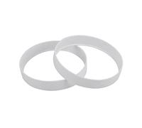 HOODANCOS 2 Piezas Anillo de Copa con Agujero Interior Anillos Práctica capacitación poniendo Accesorio Poner de Entrenamiento Poner Copas de Verdes Verde Golf Blanco