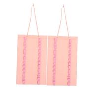 HOODANCOS 2 Piezas Bolsas Colgantes de Fieltro Plegables para Almacenamiento de Palillos y Cinturones de Karate Organizador Ligero y Versátil para Entrenamiento y Exhibición Casa