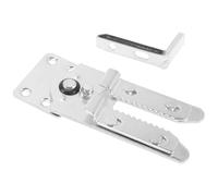 HOODANCOS 2 Piezas Conector Metálico para Sofá Seccional Cierre Cocodrilo con Tornillos Compacto y Seguro para Fijar Muebles y Extensiones de Sofá