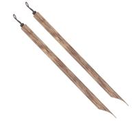 HOODANCOS 2 Piezas Pluma de Caña en Proyectos DIY Fácil de Usar, Experiencia de Escritura Suave para Caligrafía Manual Adecuada para Cerámica y Arcilla Polimérica para Artistas y