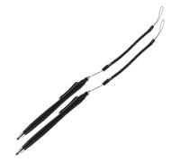 HOODANCOS 2 Piezas Stylus con Punta de Elástica y Cuerda Elástica Lápices Capacitivos para Tabletas y Dispositivos Táctiles Alta Sensibilidad sin Carga para Dibujo y Escritura