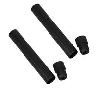 HOODANCOS 2 Unidades Tope de Puerta de Acero Inoxidable Cepillado 100 Mm Cilíndrico, Montado en Pared para Sujeta Puertas, Protección contra Ruido en Oficinas y Hogares