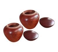 HOODANCOS 2 Urnas Pequeñas, Compactas Acabado Liso, Diseño Portátil y Duradero, Ideales para Uso Conmemorativo Hogar