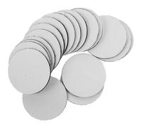 HOODANCOS 20 Piezas Almohadillas Antideslizantes para Alfombras, Cinta para Fijar Sábanas, Negro, Nailon y Lint, sin Residuos, para Sofás y Manteles, para Hogar