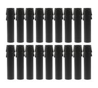 HOODANCOS 20 Piezas Fundas de Plástico para Velas de Araña Cubiertas de Portalámparas de Velas Forma de Lágrima Fundas para Portalámparas de Araña Bodas y Fiestas