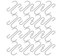 HOODANCOS 200 Ganchos para Adornos Navideños de Metal Flexibles Negros Colgadores para Árbol de Navidad y Decoración de Fiesta Clips para Luces de Cadena de Exterior E Interior Uso en