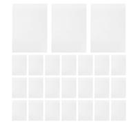 HOODANCOS 25 Piezas Carpeta Organizadora A4 para Partituras, Bolsa Plástica Transparente 25 Unidades, Porta Documentos Portátil para Música, Oficina y Escuela