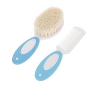 HOODANCOS 2Piezas Bebés con Masaje de Peine Infantil de Natural para Cuidado del Cabello y Experiencia Spa