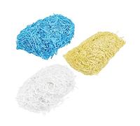 HOODANCOS 3 Paquetes Papel De Rafia De Colores Para Caja De Relleno Para Caja De Hermoso Papel De Seda Decorativo De Colores Para Relleno