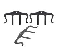 HOODANCOS 3 Pinzas Metálicas Tipo M para Partituras Negras Sujetapáginas para Piano Trompeta y Libros de Música Clips Resistentes para Atriles Uso en Estudio y Conciertos