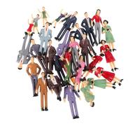 HOODANCOS 30, Accesorios Realistas de Abs para Decoración de Escenas y Casas de Muñecas, Mini Personas Creativas para Manualidades y Modelismo