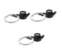 HOODANCOS 3piezas Lupa De Relojero con Led Aumento De Lente Herramienta De Reparación De Relojes Visor De Cabeza Ligero y Portátil para Mantenimiento De Relojes y Joyería