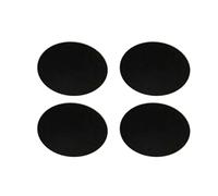 HOODANCOS 4 Almohadillas de Goma Negro para Base Inferior de Portátil A1278 A1286 A1297 de 13 15 17 Pulgadas Set de 4 Piezas Reemplazo Duradero