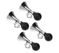 HOODANCOS 4 Piezas Bocinas de Aire para Bicicleta Diseño Práctico y Duradero Claxon Potente y Fácil de Instalar Accesorios para Manillar Compatibles con Bicicletas de Color Aleatorio