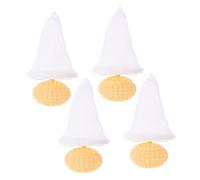 HOODANCOS 4 Piezas Filtro Capturador de Pelos para Lavadora Unidades Reutilizable Malla Flotante para Eliminar Pelusas y Pelo de Mascotas Compatible con Múltiples Marcas Material y