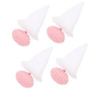 HOODANCOS 4 Piezas Filtro Flotante para Pelo de Mascota para Lavadora Bolsa Reutilizable para Captura de Pelusa Colector de Pelo para Lavandería Rosa Fácil Limpieza y Mantenimiento